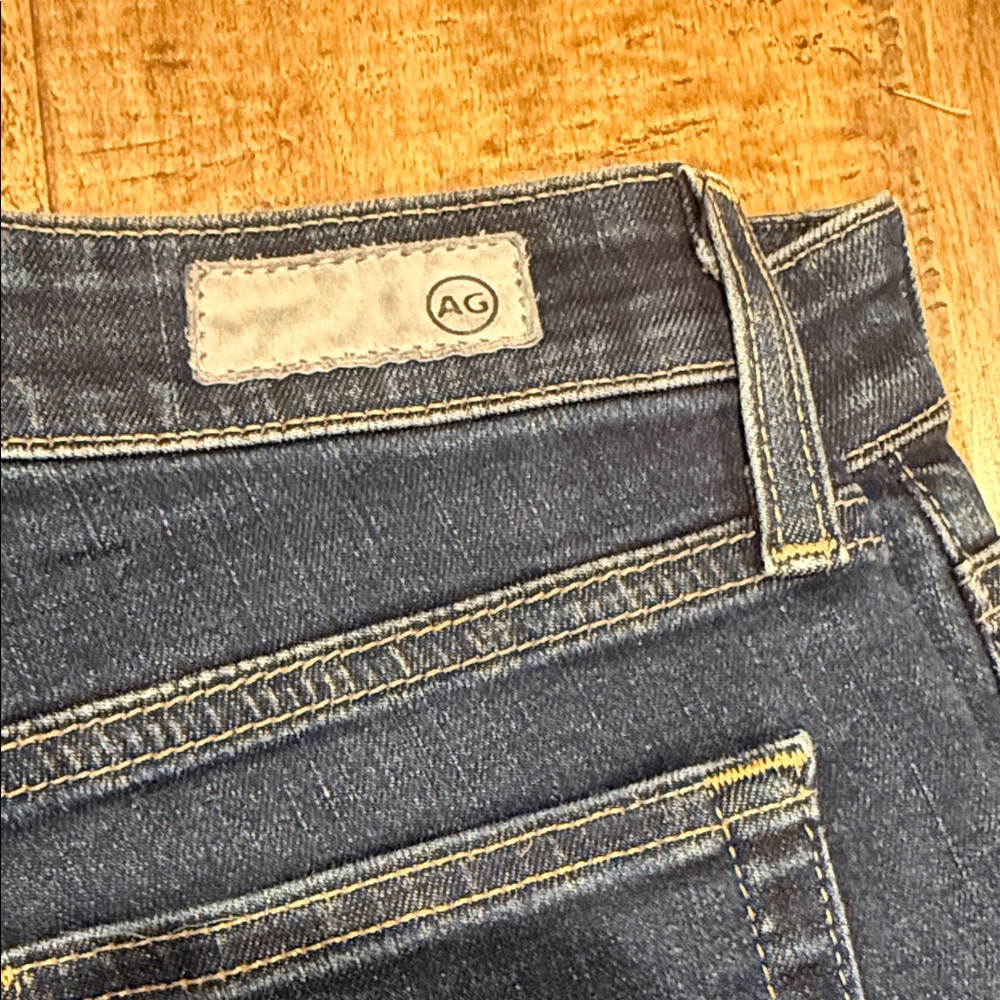 AG Adriano Goldschmied Dark Blue Skinny Jeans - Picture 2 of 8